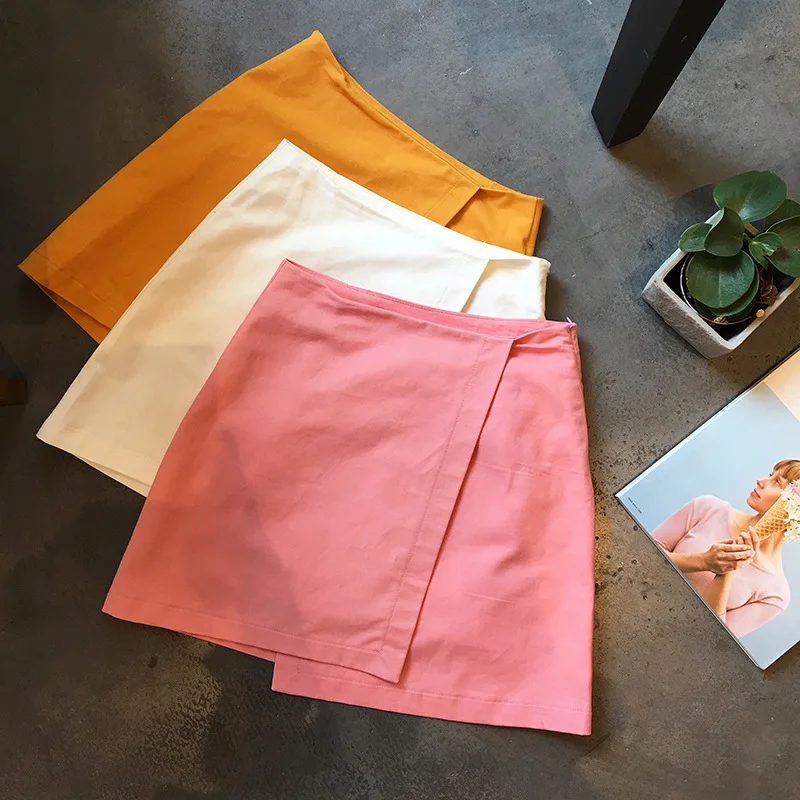 2017 Summer New Style Solid Color Slit Irregular High Waist Skirt A- line Skirt Skirt 3-29
2017 Summer New Style Solid Color Slit Irregular High Waist Skirt A- line Skirt Skirt 3-29