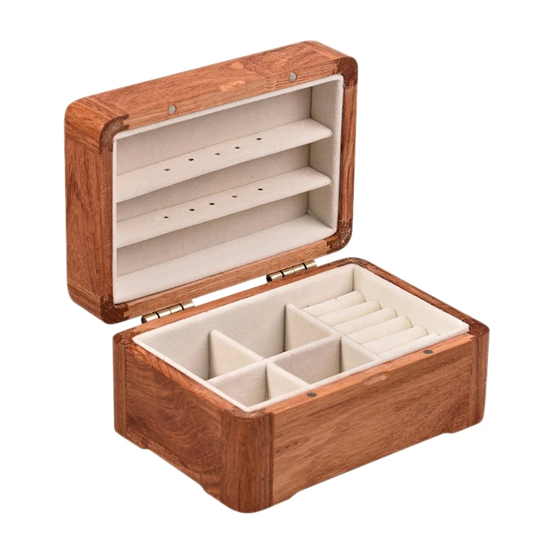 Jewelry Box Wooden Jewelry Storage Box Handmade Double-Layer Large-Capacity Jewelry Box Portable Jewelry Storage Box Earrings Ri
Jewelry Box Wooden Jewelry Storage Box Handmade Double-Layer Large-Capacity Jewelry Box Portable Jewelry Storage Box Earrings Ri