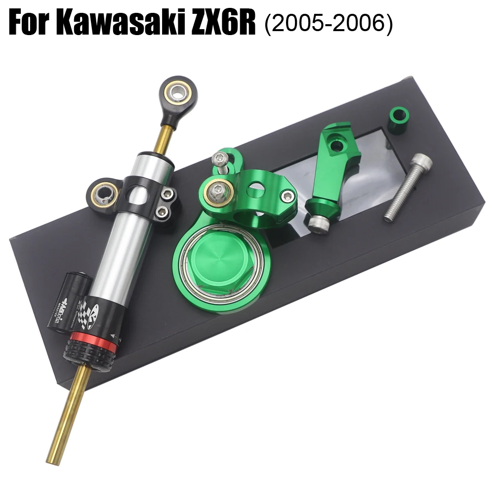 ZX6R Full Set of Steering Damper Mounting Bracket Kit For Kawasaki ZX6R 2005 2006
ZX6R Full Set of Steering Damper Mounting Bracket Kit For Kawasaki ZX6R 2005 2006