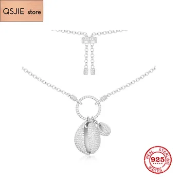 Fashion Charm Sterling Silver Copy 1:1 Copy,Adjustable Silver 'Seashell' Necklace Women Monaco Jewelry Gift With Logo
Fashion Charm Sterling Silver Copy 1:1 Copy,Adjustable Silver 'Seashell' Necklace Women Monaco Jewelry Gift With Logo