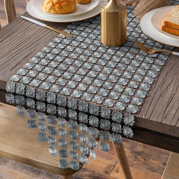 Rectangle Multifunction Easy Clean Restaurant Hotel Home Dining Room Table Runner For Wedding Party Modern Simple Glitter Clover
Rectangle Multifunction Easy Clean Restaurant Hotel Home Dining Room Table Runner For Wedding Party Modern Simple Glitter Clover