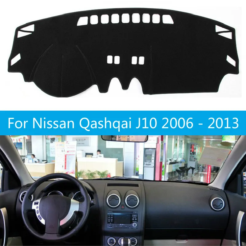 For Nissan Qashqai J10 2006 - 2013 Car Styling Dashboard Cover Dashmat Mat Pad Interior Sun Visor Shade Carpet Anti-UV Protector
For Nissan Qashqai J10 2006 - 2013 Car Styling Dashboard Cover Dashmat Mat Pad Interior Sun Visor Shade Carpet Anti-UV Protector