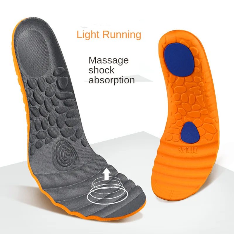 Thick Non-Slip Massage Sports Leisure New Insoles Shock Absorption Breathable Sweat-Absorbing Hiking Full Foot Shoes Pad Brioche
Thick Non-Slip Massage Sports Leisure New Insoles Shock Absorption Breathable Sweat-Absorbing Hiking Full Foot Shoes Pad Brioche