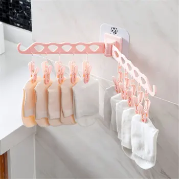 Hanger Holder Pp Organizer Clips Wall Mounted Folding Garment Drying Rack Hanging Clip Swing Arm Organizer For Laundry Room
Hanger Holder Pp Organizer Clips Wall Mounted Folding Garment Drying Rack Hanging Clip Swing Arm Organizer For Laundry Room