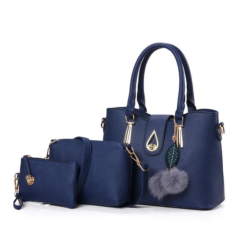 WOMEN'S Bag 2019 Autumn And Winter New Style Europe And America Crossbody Bag Handbag Different Size Bags Three-piece Set
WOMEN'S Bag 2019 Autumn And Winter New Style Europe And America Crossbody Bag Handbag Different Size Bags Three-piece Set