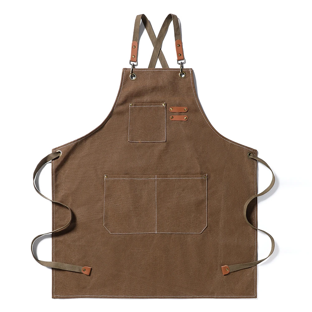 Pro Canvas Working Apron Thicken Fashion Kitchen Chef Uniform Adjustable Work Clothes for Grill Cafe Bar Shop DIY Painting Apron
Pro Canvas Working Apron Thicken Fashion Kitchen Chef Uniform Adjustable Work Clothes for Grill Cafe Bar Shop DIY Painting Apron