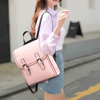 Women's Backpack 2019 Korean New Fashion Student School Bag College Style Backpack
Women's Backpack 2019 Korean New Fashion Student School Bag College Style Backpack