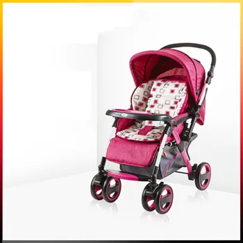 Folding Self-supporting Baby Stroller Four Wheels to Avoid Vibration Two-way Implementation Light Travel Four Seasons Adjustable
Folding Self-supporting Baby Stroller Four Wheels to Avoid Vibration Two-way Implementation Light Travel Four Seasons Adjustable