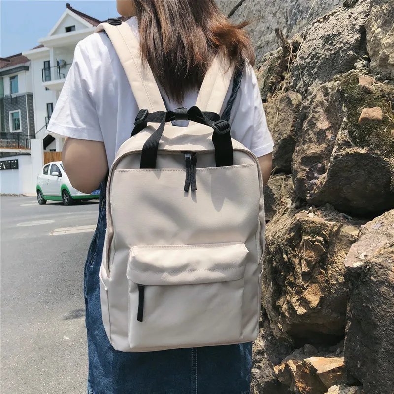 Nylon Backpack JIULIN Shoulder-Bags Preppy-Style Simple Girls Teen Fashion Women
Nylon Backpack JIULIN Shoulder-Bags Preppy-Style Simple Girls Teen Fashion Women