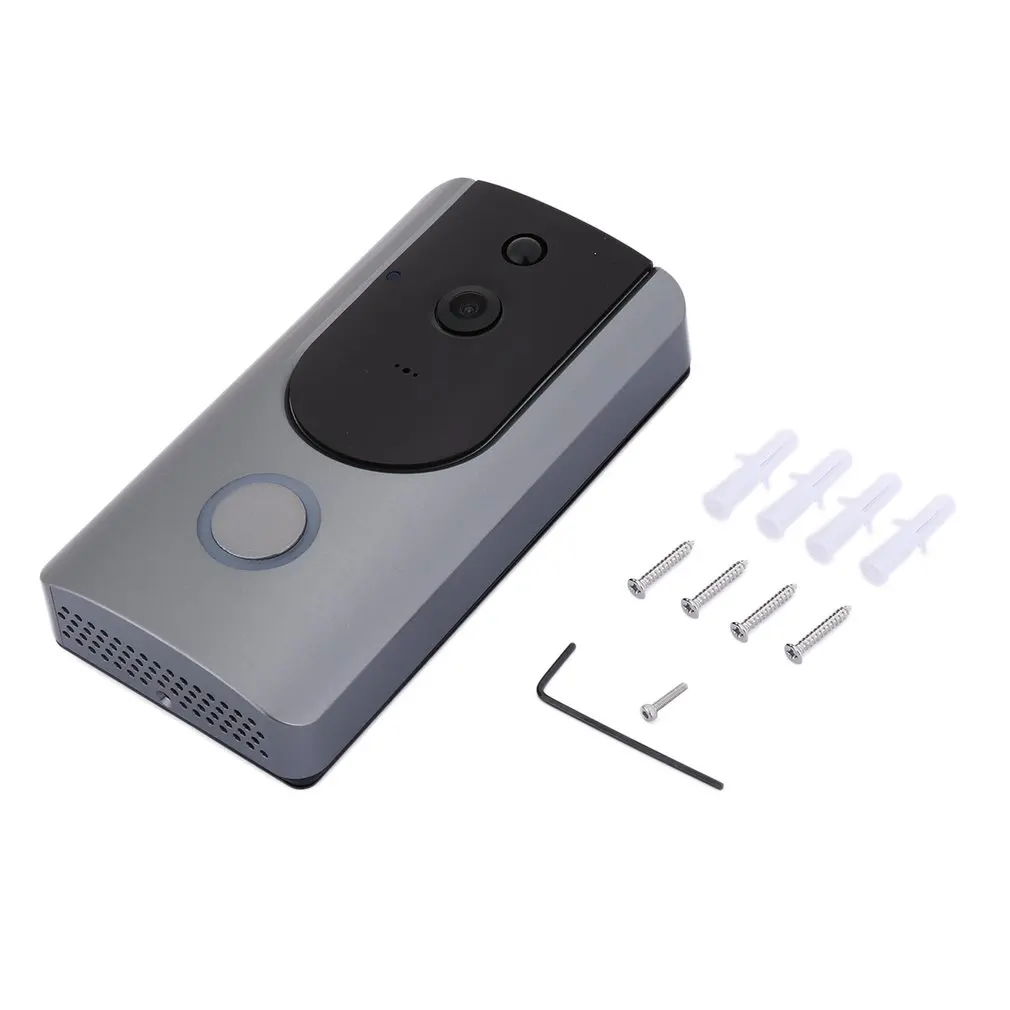 Low Power Consumption Smart Wireless Doorbell WIFI Camera Visual Remote Video Intercom Phone Bell Home Security Door bell
Low Power Consumption Smart Wireless Doorbell WIFI Camera Visual Remote Video Intercom Phone Bell Home Security Door bell