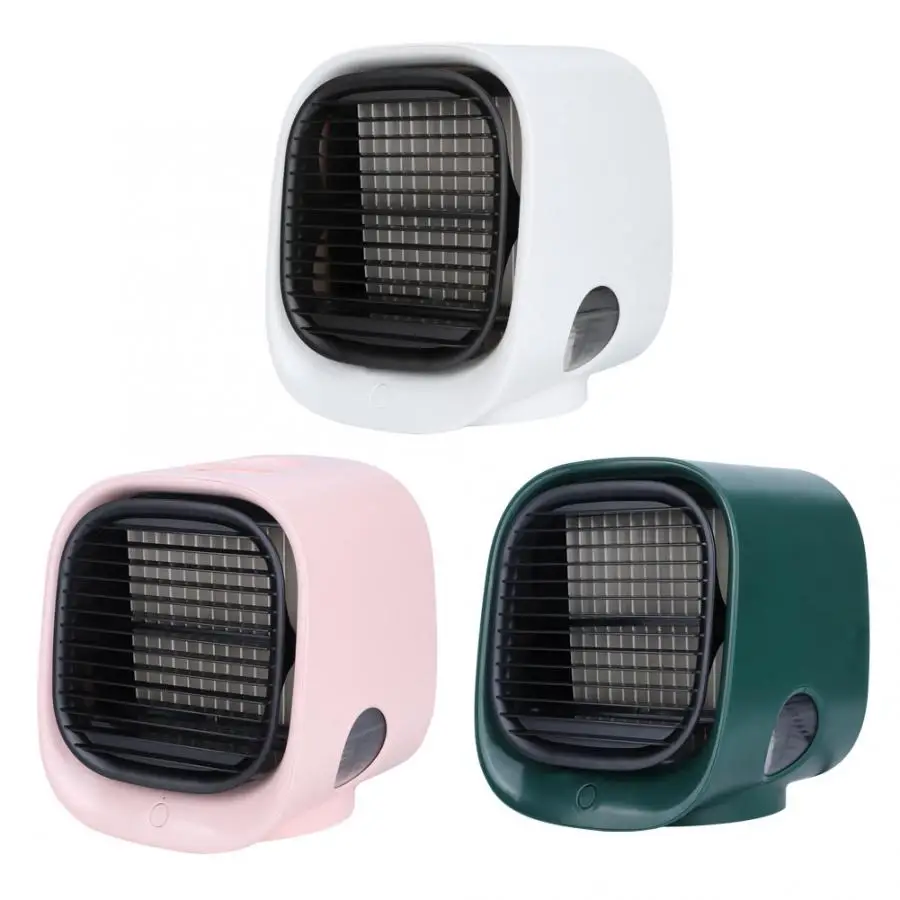 Mini Air Conditioner Portable Air Humidifier Cooler Fan 3 Speed Adjustable USB Cooling Fans with LED Night Light for Home Office
Mini Air Conditioner Portable Air Humidifier Cooler Fan 3 Speed Adjustable USB Cooling Fans with LED Night Light for Home Office
