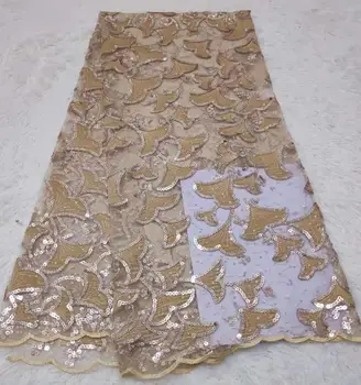 Nigerian Lace Fabric 2019 High Quality Sequin Velvet Lace Fabric Gold Embroidered Tulle African Velvet Lace Fabric H7
Nigerian Lace Fabric 2019 High Quality Sequin Velvet Lace Fabric Gold Embroidered Tulle African Velvet Lace Fabric H7