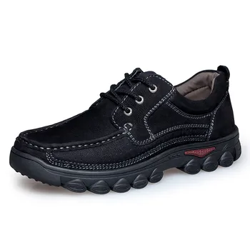 New High Quality Business Men's Shoes Genuine Leather Casual Shoes Fashion Work Shoes Cow Leather Loafers Plus Size 38-48
New High Quality Business Men's Shoes Genuine Leather Casual Shoes Fashion Work Shoes Cow Leather Loafers Plus Size 38-48