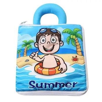 Three-Dimensional Cloth Book Early Education Toys Touch and Feel Activity for Children
Three-Dimensional Cloth Book Early Education Toys Touch and Feel Activity for Children