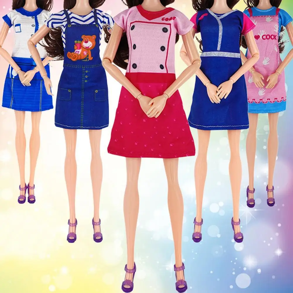 Doll Uniform Beautiful Good Hand Feel Stylish Design Girl Doll Outfit Uniform Suit Dress Up Accessories for 11-inch Dolls
Doll Uniform Beautiful Good Hand Feel Stylish Design Girl Doll Outfit Uniform Suit Dress Up Accessories for 11-inch Dolls