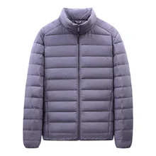 Winter Down Jacket Men Light Duck Down Coat Stand Collar Zipper Warm Mens Clothes Streetwear Casual Jackets
Winter Down Jacket Men Light Duck Down Coat Stand Collar Zipper Warm Mens Clothes Streetwear Casual Jackets
