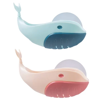 Portable Home Whale Bath Soap Dish Wall-Mounted Fast Drain Keep Soap Clean Dry Rack Creative Drain Rack
Portable Home Whale Bath Soap Dish Wall-Mounted Fast Drain Keep Soap Clean Dry Rack Creative Drain Rack