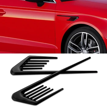 Car Styling 2pcs Metal Car Side Mesh Cover Simulation Shark Gills Decoration Sticker for BMW Audi Lexus Honda Toyota Peugeot KIA
Car Styling 2pcs Metal Car Side Mesh Cover Simulation Shark Gills Decoration Sticker for BMW Audi Lexus Honda Toyota Peugeot KIA