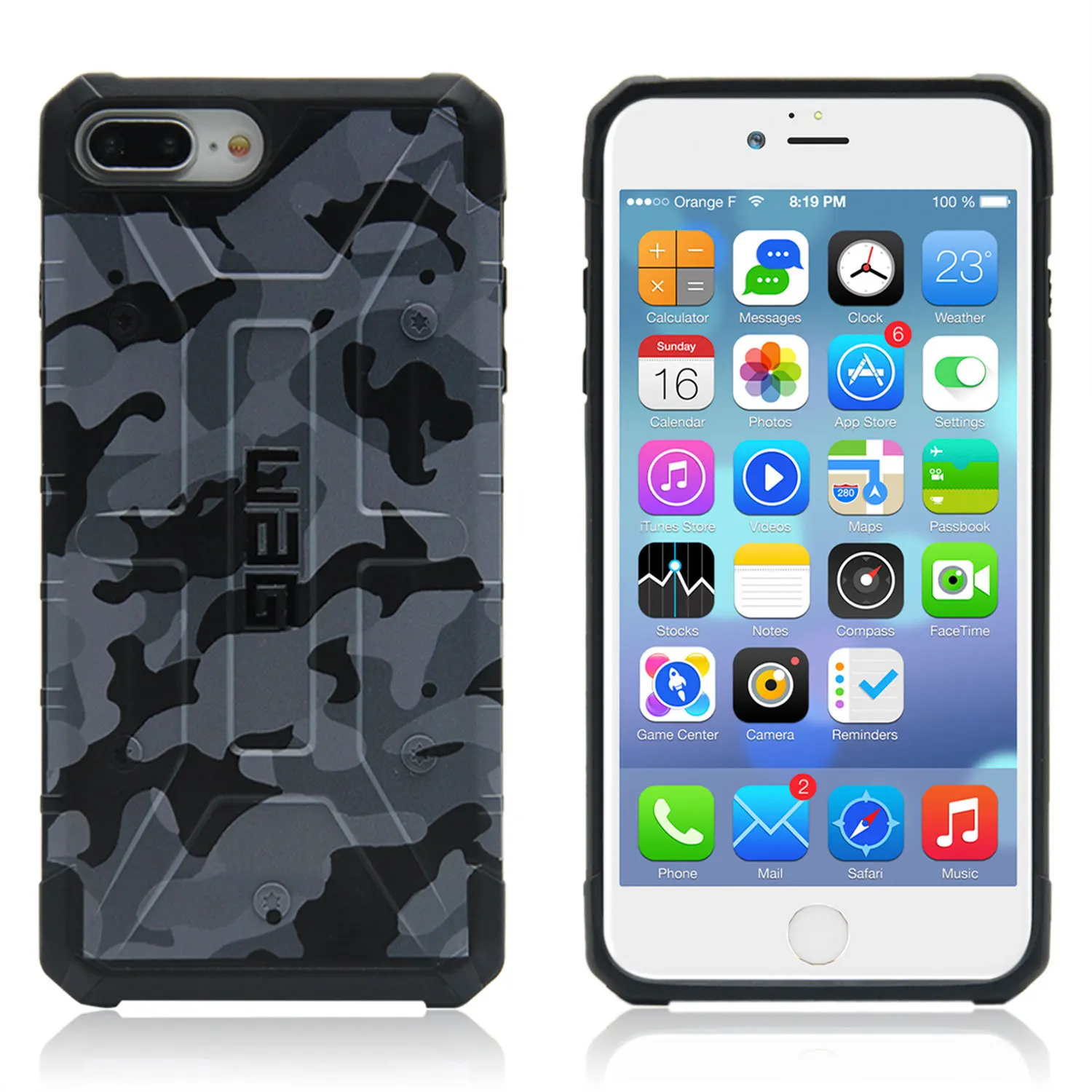 Suitable for iPhone 7 7 plus Classic Style Camouflage Phone Case with Packaging Do Unisex XR Black And White
Suitable for iPhone 7 7 plus Classic Style Camouflage Phone Case with Packaging Do Unisex XR Black And White