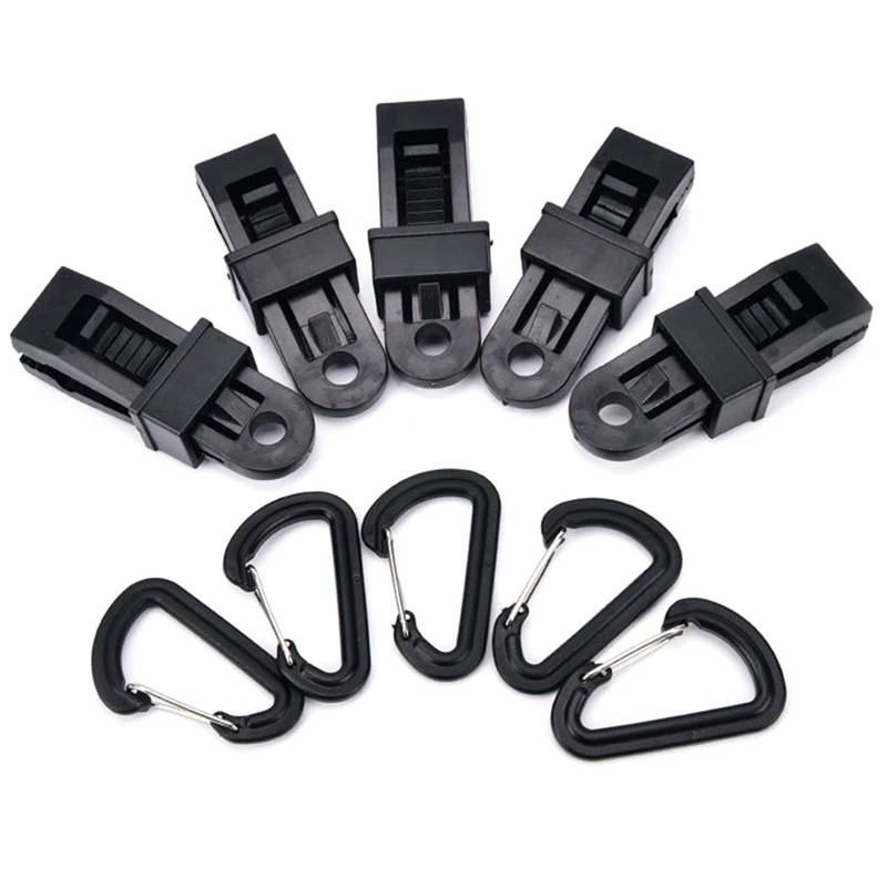 24Pc Tarpaulin Tent Tent Tent Canopy Plastic Clip Camping Carabiner Set-Slide Lock Handle-Very Suitable for Awnings, Agricultura
24Pc Tarpaulin Tent Tent Tent Canopy Plastic Clip Camping Carabiner Set-Slide Lock Handle-Very Suitable for Awnings, Agricultura