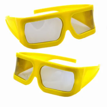 30pcs Big Yellow Unfoldable Frame Universal 3D Glasses,Make 0/90 45/135 Degree Passive IMAX Linear Polarized Glasses For Movies
30pcs Big Yellow Unfoldable Frame Universal 3D Glasses,Make 0/90 45/135 Degree Passive IMAX Linear Polarized Glasses For Movies