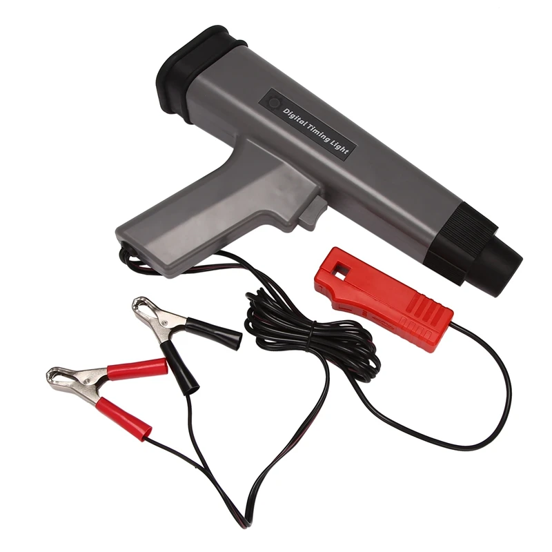 12V Car Digital Engine Timing Light with LED Display Ignition Timing Strobe Light Inductive Timing Lamp Detector
12V Car Digital Engine Timing Light with LED Display Ignition Timing Strobe Light Inductive Timing Lamp Detector