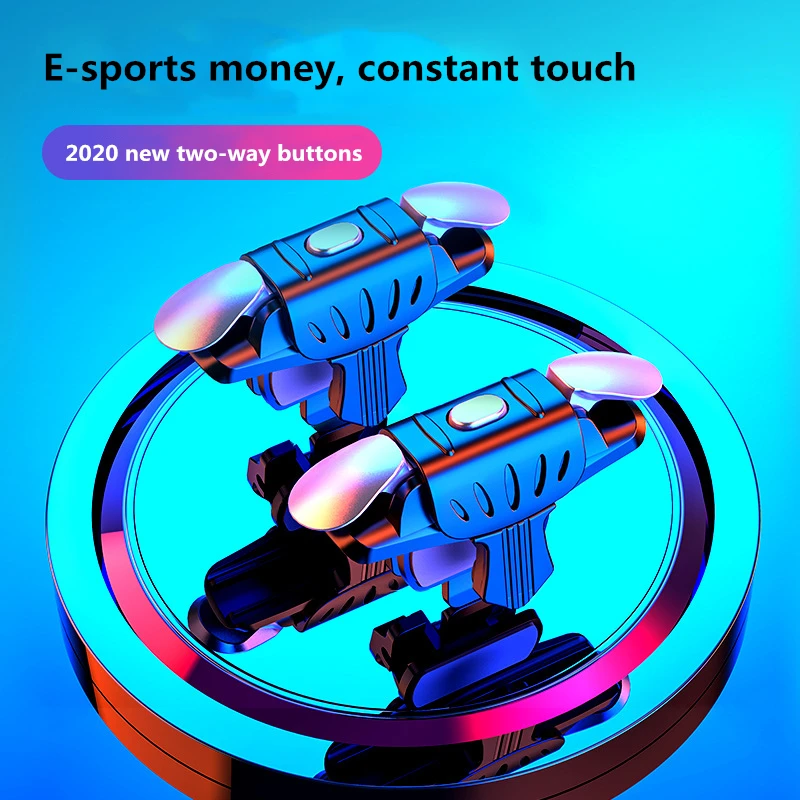 2020 New Mobile PUBG Gamepad Joystick L1 R1 Aux Shooting Button Triggers Metal Fire Button for IPhone Android Mobile Game Handle
2020 New Mobile PUBG Gamepad Joystick L1 R1 Aux Shooting Button Triggers Metal Fire Button for IPhone Android Mobile Game Handle