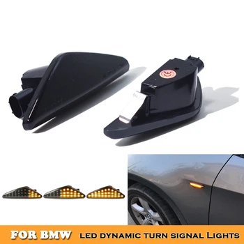 1pair yellow dynamic LED sequential blinker side turn signal indicator lights for BMW X6 E71 E72 X5 E70 X3 F25
1pair yellow dynamic LED sequential blinker side turn signal indicator lights for BMW X6 E71 E72 X5 E70 X3 F25