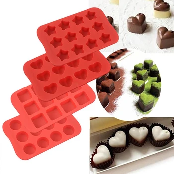 Silicone Baking Mold Chocolate Molds&Candy Molds Set Tray 4-in-1 Silicone Molds Set for Cupcakes,Muffins Soap and Brownies-Red
Silicone Baking Mold Chocolate Molds&Candy Molds Set Tray 4-in-1 Silicone Molds Set for Cupcakes,Muffins Soap and Brownies-Red