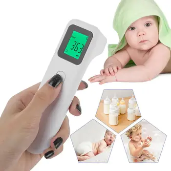 Infrared Thermometer Contactless Fast Forehead Thermometer Baby/Adult Household Health Practical Body Thermometer Home Outdoor
Infrared Thermometer Contactless Fast Forehead Thermometer Baby/Adult Household Health Practical Body Thermometer Home Outdoor