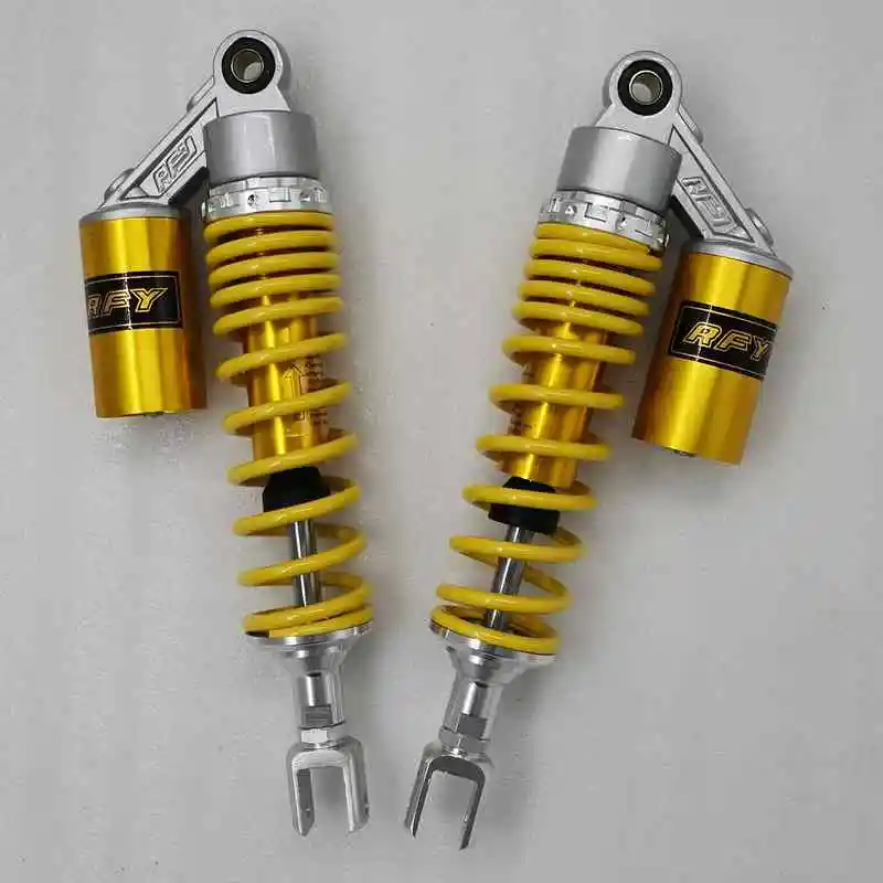 8mm spring 360mm REAR SHOCK ABSORBERS EYE TO CLEVIS for HONDA CBX1000 CB900F yellow+ chrome
8mm spring 360mm REAR SHOCK ABSORBERS EYE TO CLEVIS for HONDA CBX1000 CB900F yellow+ chrome