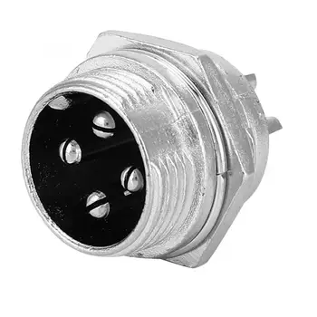 Aviation Plug Cable Connector 100Pcs Aviation Plug Universal Male 4 Pins Connector Socket Electrical Equipments 16mm
Aviation Plug Cable Connector 100Pcs Aviation Plug Universal Male 4 Pins Connector Socket Electrical Equipments 16mm