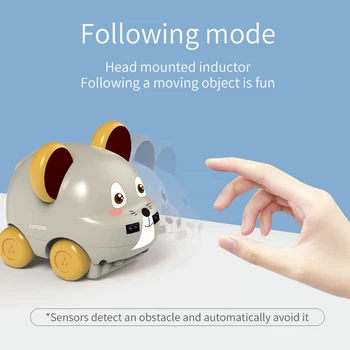 Mini cartoon animal RC car without remote control 360 degree rotation Follow me Hand Control Induction cute small car Kids Toys
Mini cartoon animal RC car without remote control 360 degree rotation Follow me Hand Control Induction cute small car Kids Toys