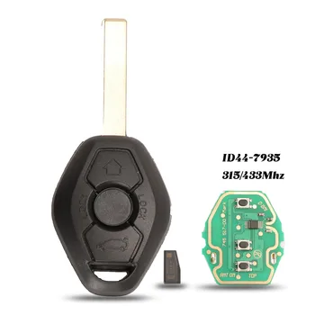 jingyuqin Remote Control Key 3 Buttons 315/433MHZ Transponder ID44 Chip HU92 For BMW EWS X3 X5 Z3 Z4 PCF7935 Series Transmitter
jingyuqin Remote Control Key 3 Buttons 315/433MHZ Transponder ID44 Chip HU92 For BMW EWS X3 X5 Z3 Z4 PCF7935 Series Transmitter