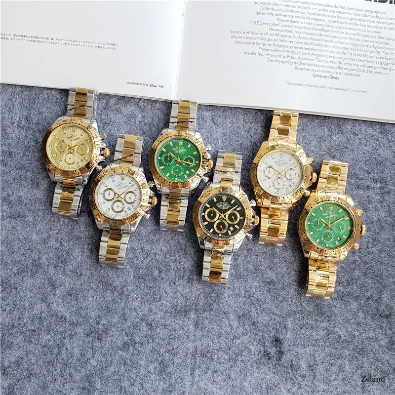 Rolex- Luxury automatic stainless steel men's wristwatch classic fashion casual women and men watch 115 orders 
Rolex- Luxury automatic stainless steel men's wristwatch classic fashion casual women and men watch 115 orders