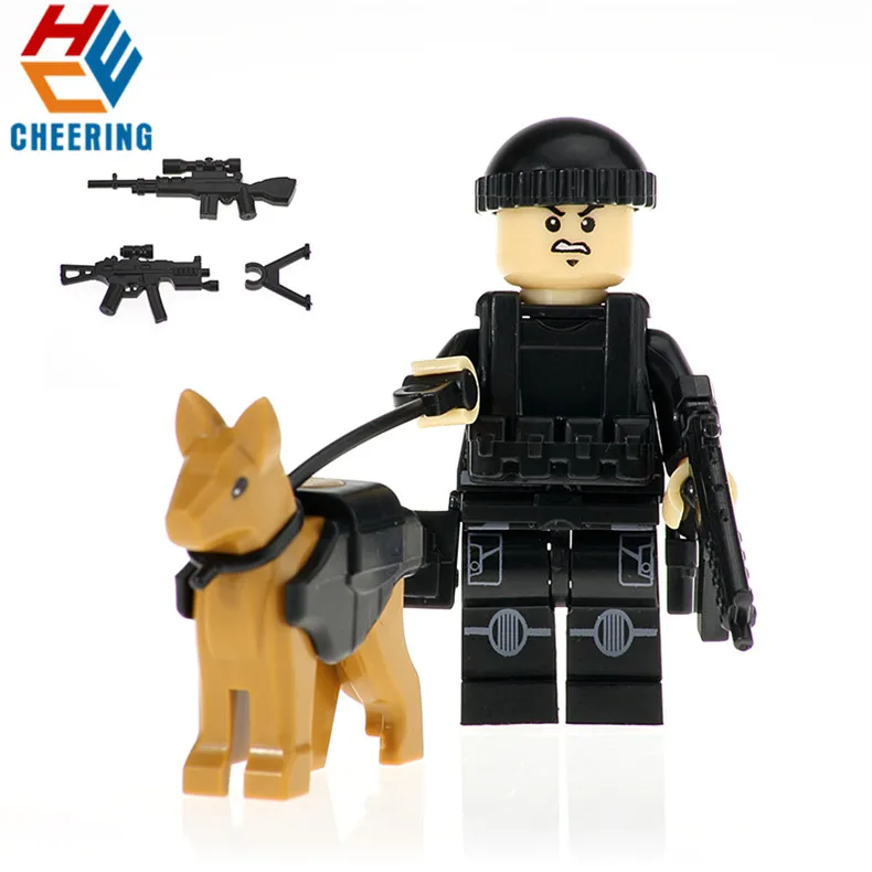 Single Sale Super Heroes Building Blocks Military Figures Modern Police Dog Handler Gangster Bricks Gift Toys For Children KY010
Single Sale Super Heroes Building Blocks Military Figures Modern Police Dog Handler Gangster Bricks Gift Toys For Children KY010