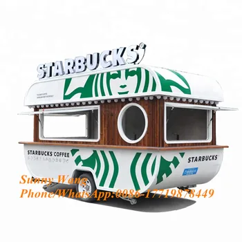 

customized mobile kitchen churros caravan coffee cart, cold food truck frozen food cart