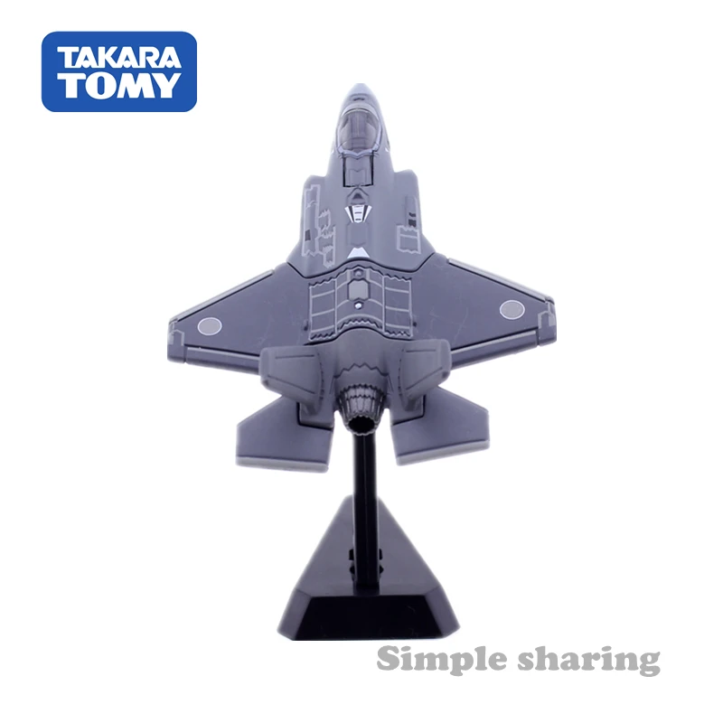 Takara Tomy Tomica Premium 28 JASDF F 35A 35 Lightning II 1/164 популярная детская модель металлического