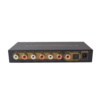 5.1CH SPDIF Coaxial Digital Audio Decoder With USB Multi-Media Audio player 5.1 audio AC3 DTS LPCM for DVD PC VCD SW07M2
5.1CH SPDIF Coaxial Digital Audio Decoder With USB Multi-Media Audio player 5.1 audio AC3 DTS LPCM for DVD PC VCD SW07M2