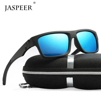 JASPEER Men Polarized Sunglasses Sports Square Sun Glasses Male Travel Driving PC Frame UV400 Eyeglasses Солнцезащитные Очки 
JASPEER Men Polarized Sunglasses Sports Square Sun Glasses Male Travel Driving PC Frame UV400 Eyeglasses Солнцезащитные Очки