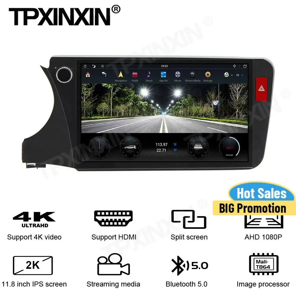 HD Scree 1920*1080 Android9.0 Car Multimedia Player Streaming Media For Honda City 2015 2016 2017 2018 2019 2020 Radio Head Unit
HD Scree 1920*1080 Android9.0 Car Multimedia Player Streaming Media For Honda City 2015 2016 2017 2018 2019 2020 Radio Head Unit