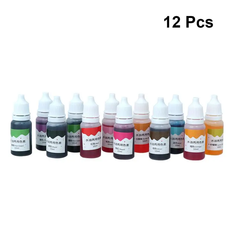 12 Pcs 10ml Color Pigment Creative Color Pigment Useful Soap Making Set Dyeing Pigment for Baking Soap Coloring Jewelry Making
12 Pcs 10ml Color Pigment Creative Color Pigment Useful Soap Making Set Dyeing Pigment for Baking Soap Coloring Jewelry Making