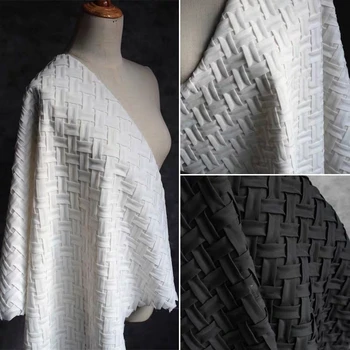 New Pleated Fabric Woven chiffon Three-dimensional fold DIY Patches Shirt Dress Apparel Designer Fabric 80*62cm
New Pleated Fabric Woven chiffon Three-dimensional fold DIY Patches Shirt Dress Apparel Designer Fabric 80*62cm