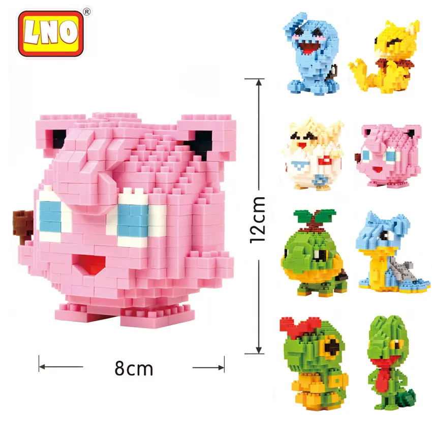LNO New Arrival Toys Hobbies Anime Action Figures Toys 3D Cartoon Model Building Brick Micro Animals Educational Toys For Kids
LNO New Arrival Toys Hobbies Anime Action Figures Toys 3D Cartoon Model Building Brick Micro Animals Educational Toys For Kids