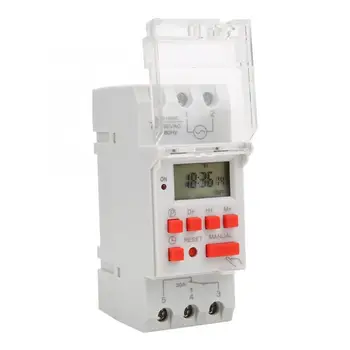 Ethernet Relay TM919BK 85~265V AC 30A LCD 7 Days Programmable Digital Timer Switches delay relay
Ethernet Relay TM919BK 85~265V AC 30A LCD 7 Days Programmable Digital Timer Switches delay relay