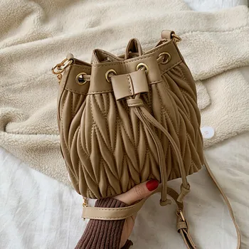 Gykaeo Sweet Girls Mini Bucket Shoulder Bag Ladies Leather Fold Cell Phone Clutch Messenger Bags for Women Chains Cross Body Bag 
Gykaeo Sweet Girls Mini Bucket Shoulder Bag Ladies Leather Fold Cell Phone Clutch Messenger Bags for Women Chains Cross Body Bag