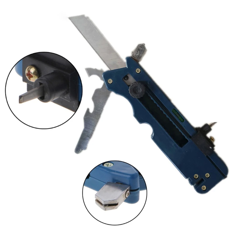 Professional Tile Plastic Bottle Glass Cutter Six Wheel Metal Cutting Kit Tool Multifunction Cutter Push Knife
Professional Tile Plastic Bottle Glass Cutter Six Wheel Metal Cutting Kit Tool Multifunction Cutter Push Knife
