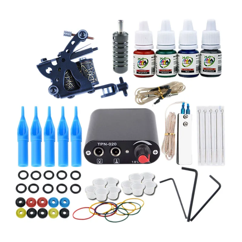 Starter T Machine Kit Set 1 Coils G 20 Colors Pigment Inks Sets Black Power T Beginner Grip Kit Permanent Makeup
Starter T Machine Kit Set 1 Coils G 20 Colors Pigment Inks Sets Black Power T Beginner Grip Kit Permanent Makeup