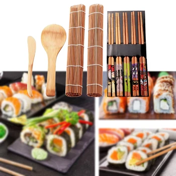 DIY Sushi Maker Set Rice Mold Kitchen Sushi Making Tool Kit Sushi Mold Cooking Tools Set For Sushi Roll Cooking Tools 1 Set
DIY Sushi Maker Set Rice Mold Kitchen Sushi Making Tool Kit Sushi Mold Cooking Tools Set For Sushi Roll Cooking Tools 1 Set