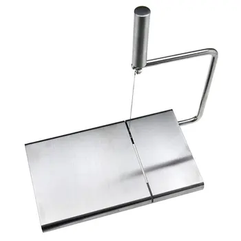 Cheese Butter Slicer Cutter Board Cutting Kitchen Hand Tool Stainless Steel Wire Cheese Slicer Cutting tool
Cheese Butter Slicer Cutter Board Cutting Kitchen Hand Tool Stainless Steel Wire Cheese Slicer Cutting tool